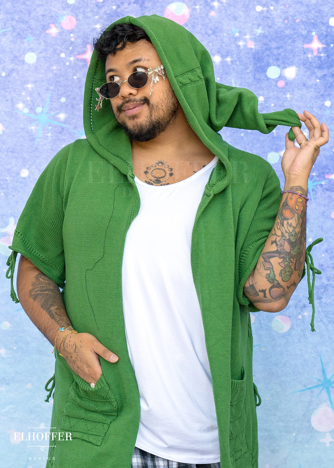 Hero of Time Unisex Hooded Cardigan