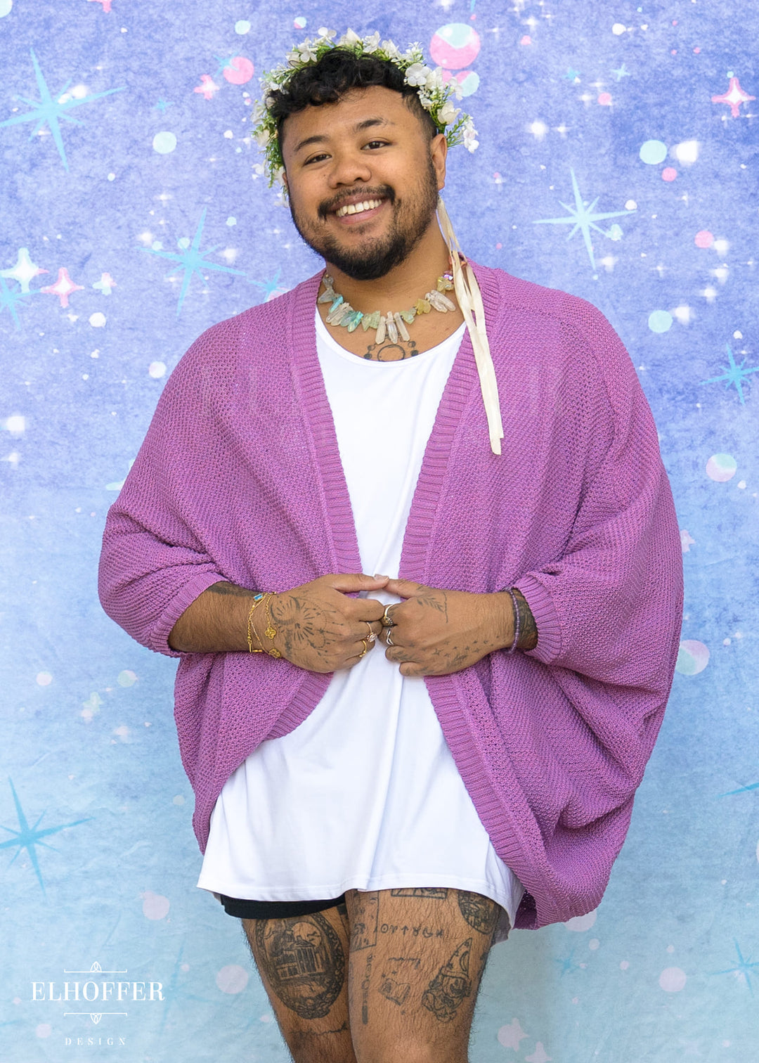 Essential Knit Dolman - Lavender Haze