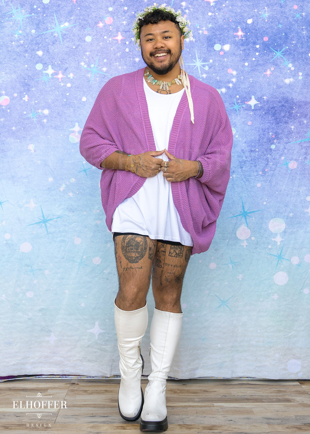 Essential Knit Dolman - Lavender Haze