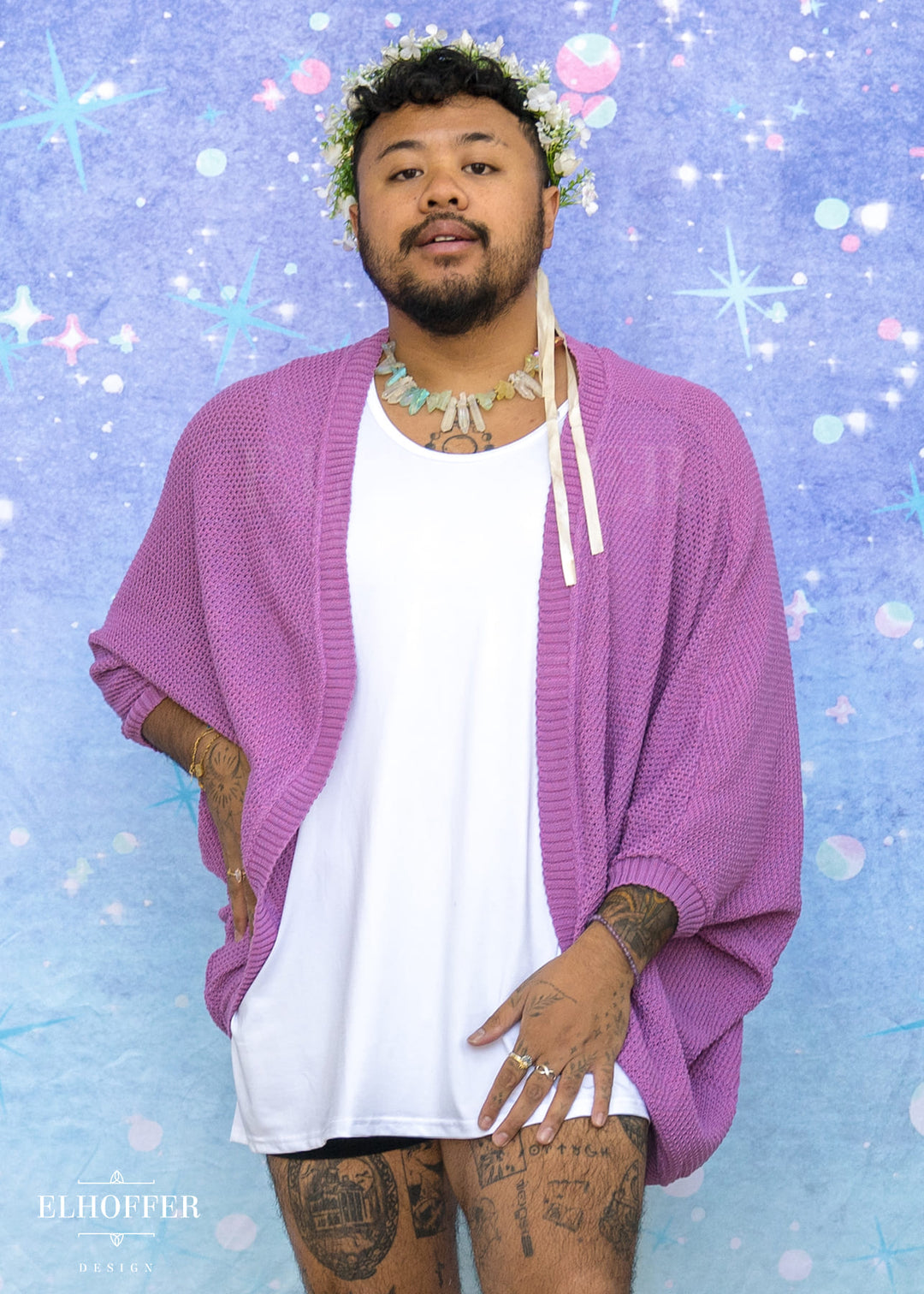 Essential Knit Dolman - Lavender Haze