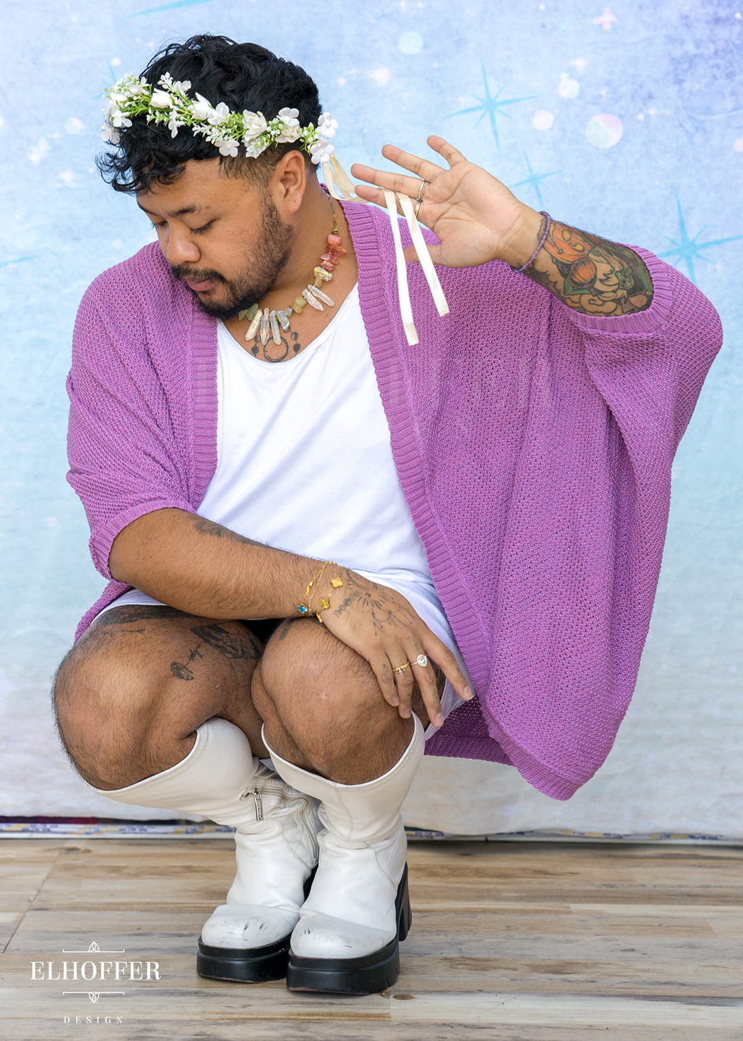 Essential Knit Dolman - Lavender Haze