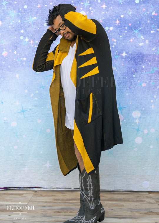 Gifted Claws Unisex Duster Cardigan - Comic Variant