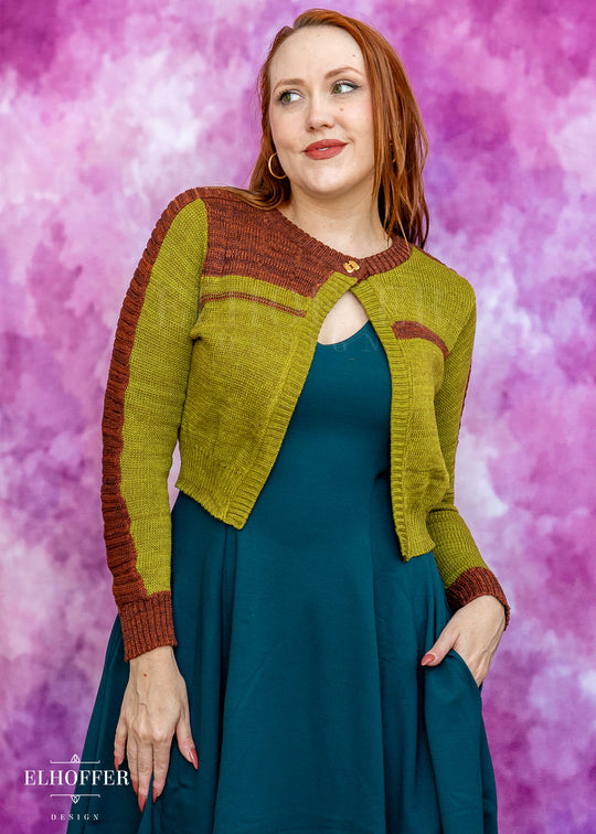 Galactic Outpost Cropped Cardigan