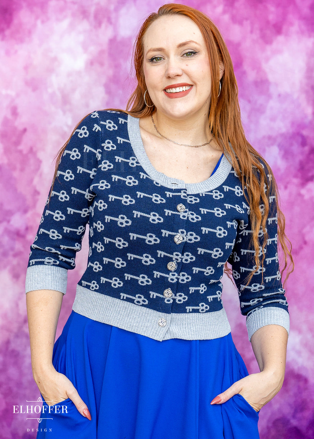 PREORDER - Death's Keys Cropped Cardi