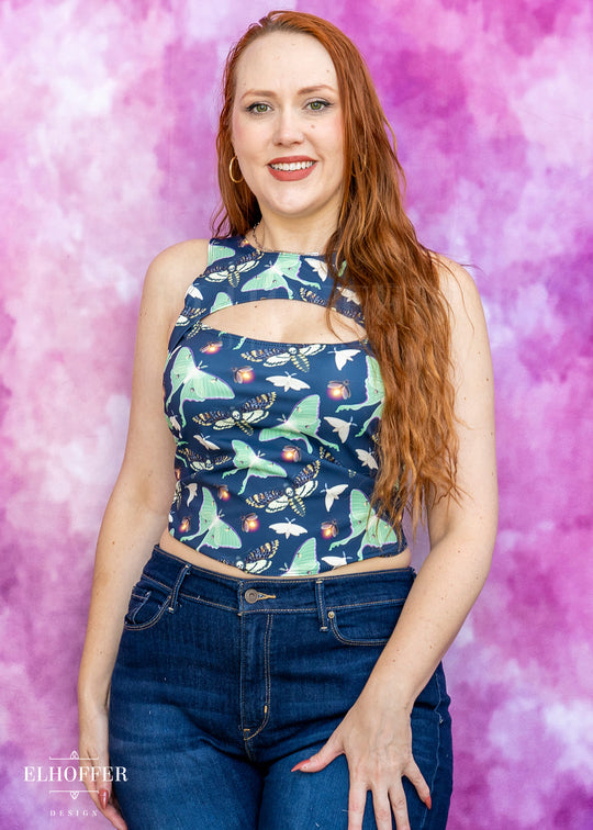 Essential Kara Top - Moth Queen