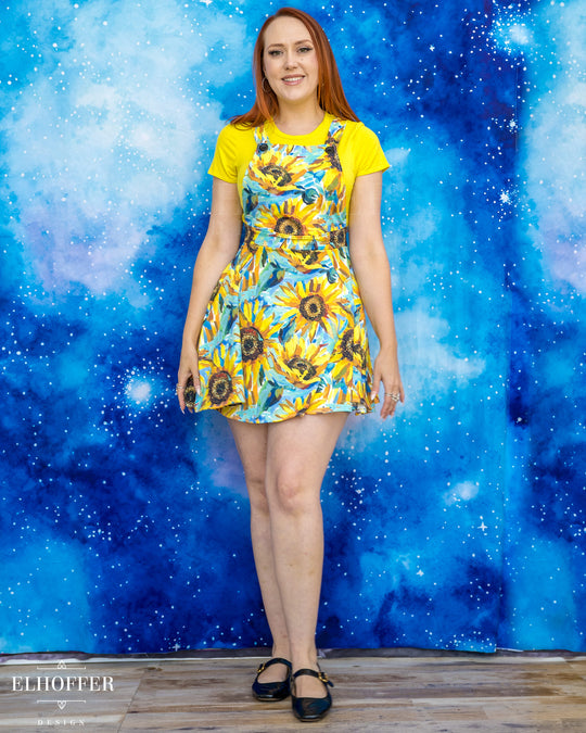 Essential Dorothy Pinafore - Impressionist Sunflowers