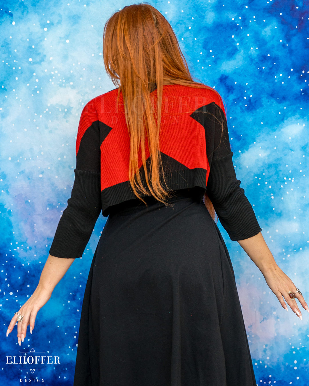Marvelous Gifted Academy Crop - Xtreme Black - Made to Order