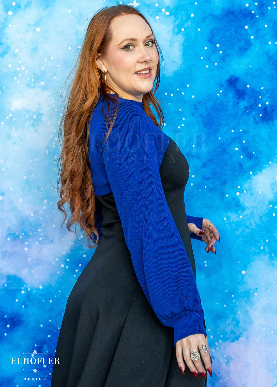 Essential Capricorn Crew Crop - Cobalt Blue