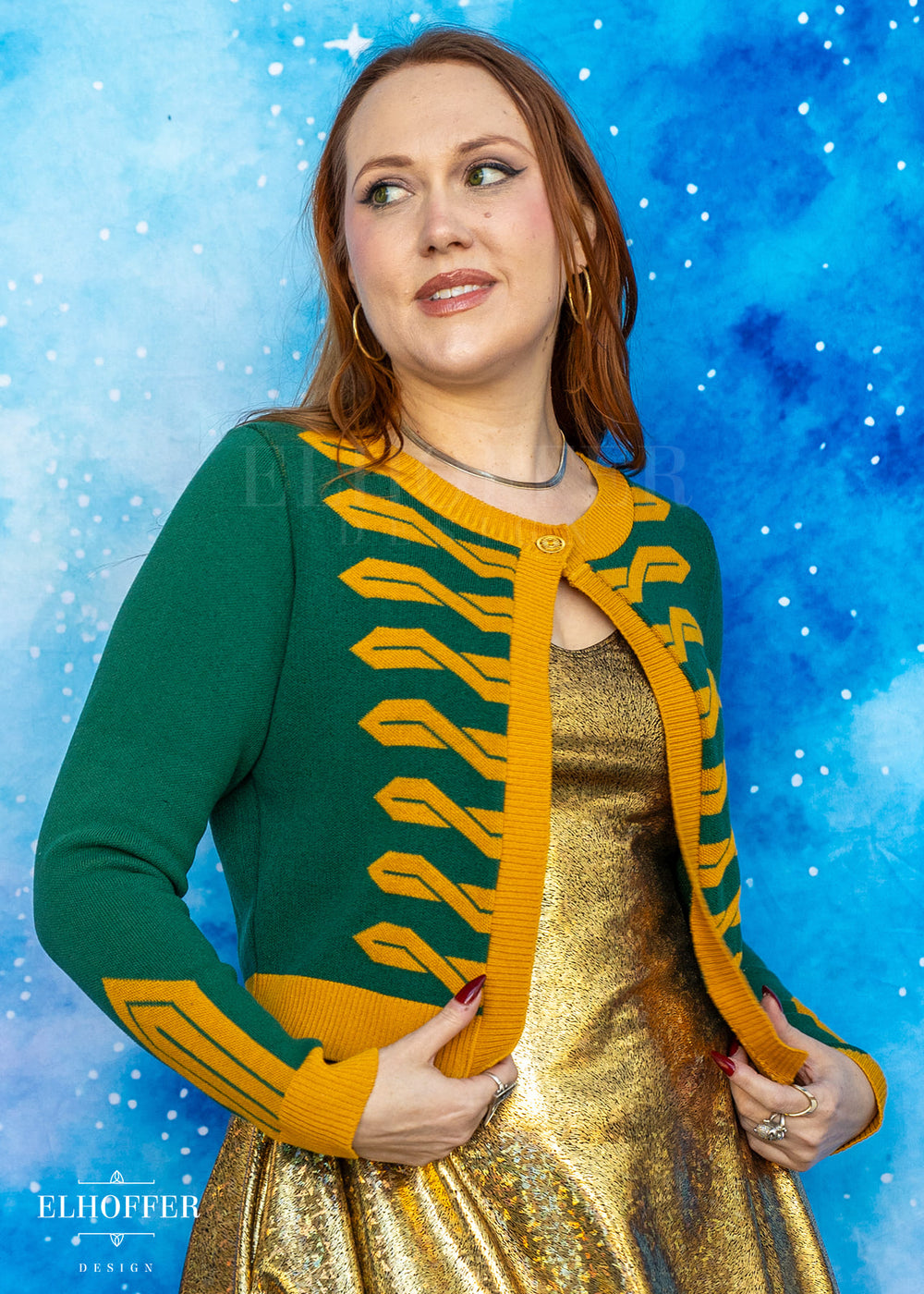 Wizard's Guard Cropped Cardigan