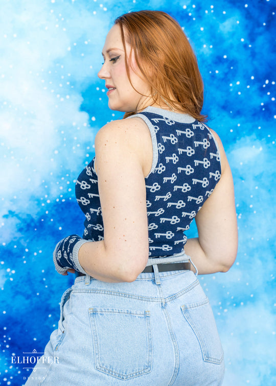 Death's Keys Crop Top