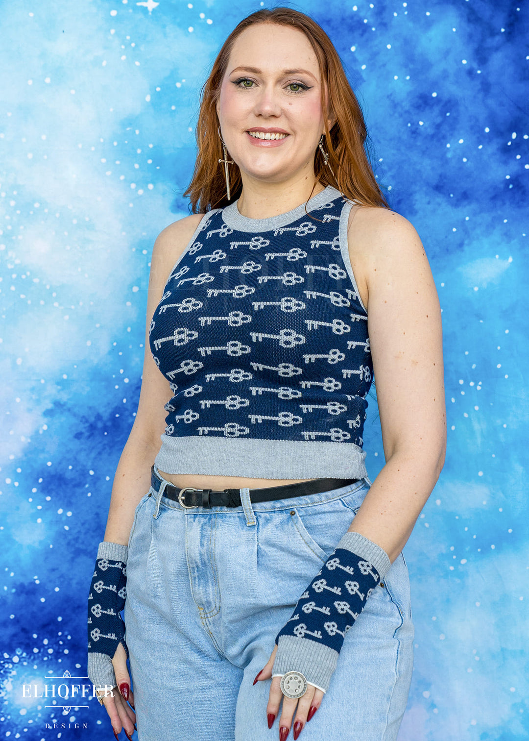 Death's Keys Crop Top