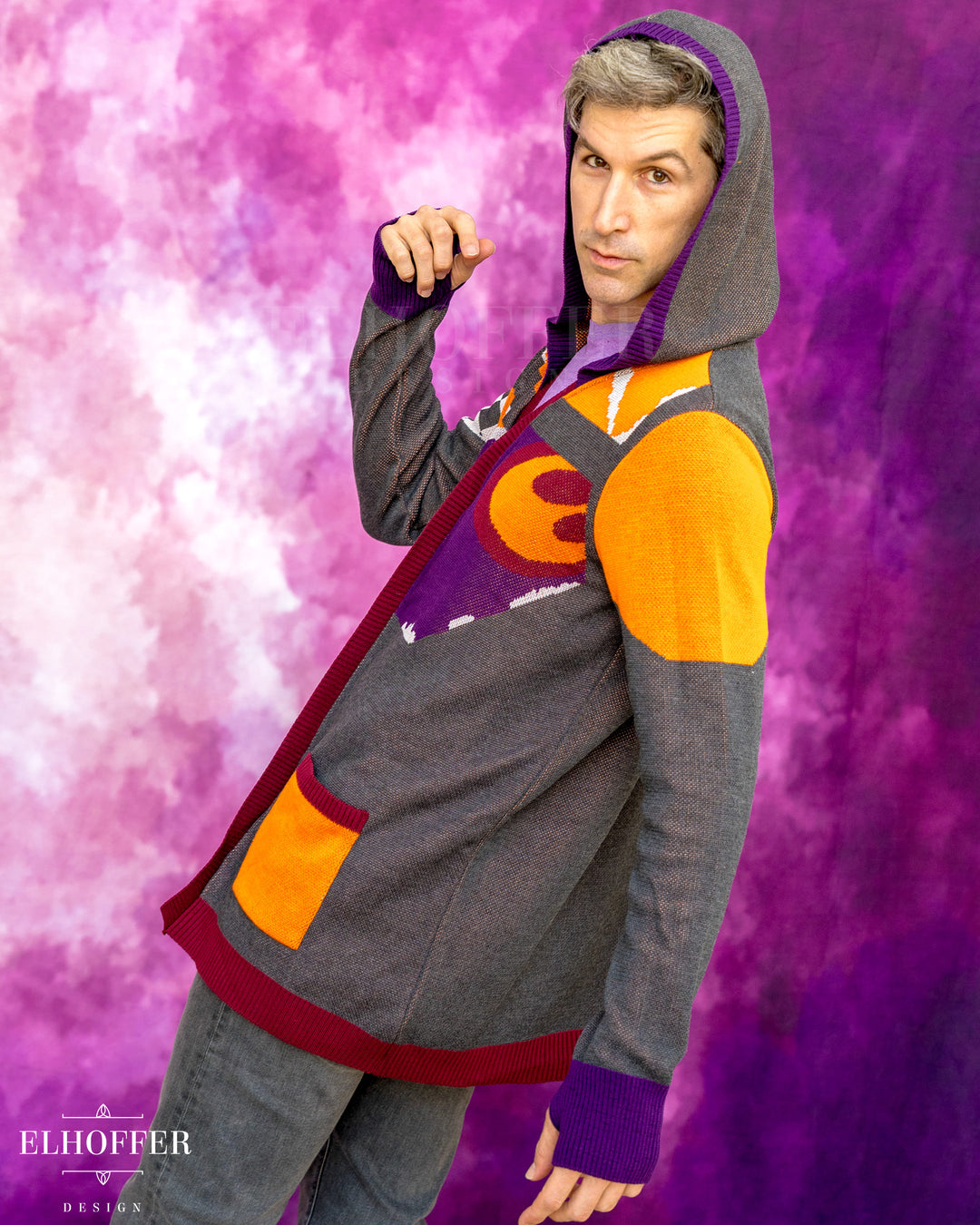 Galactic Artist Longline Cardigan