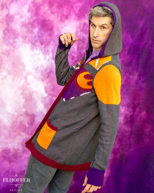 Galactic Artist Longline Cardigan