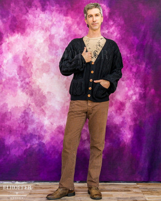 Elevensies Oversize Cardi - Wraith Black