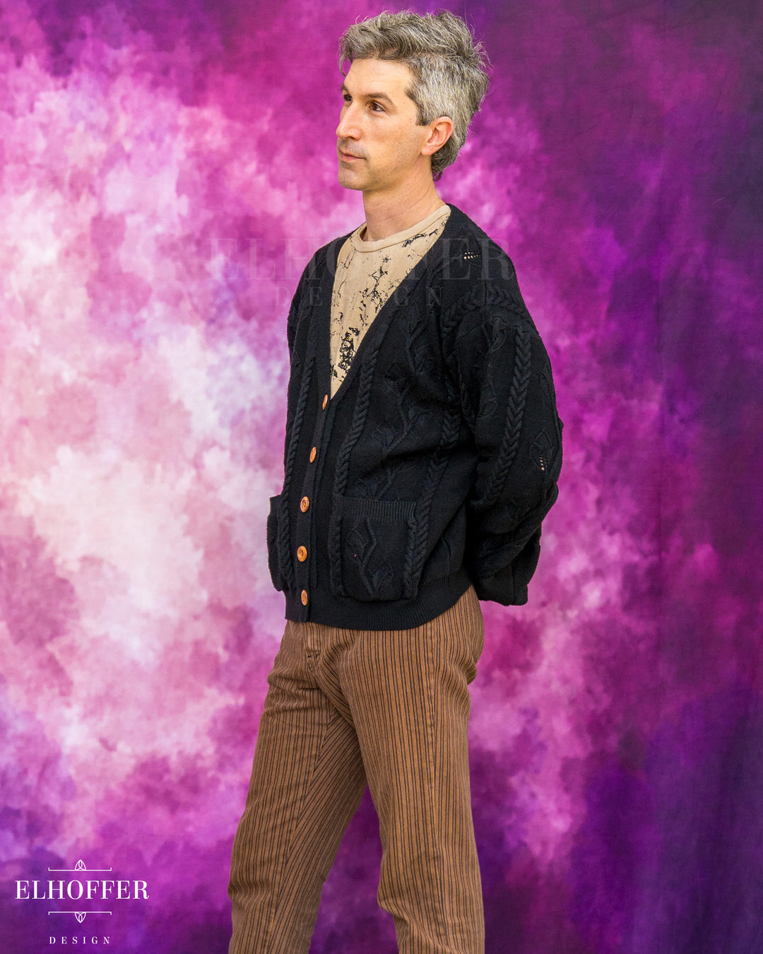 Elevensies Oversize Cardi - Wraith Black