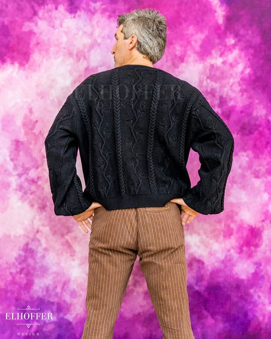 Elevensies Oversize Cardi - Wraith Black