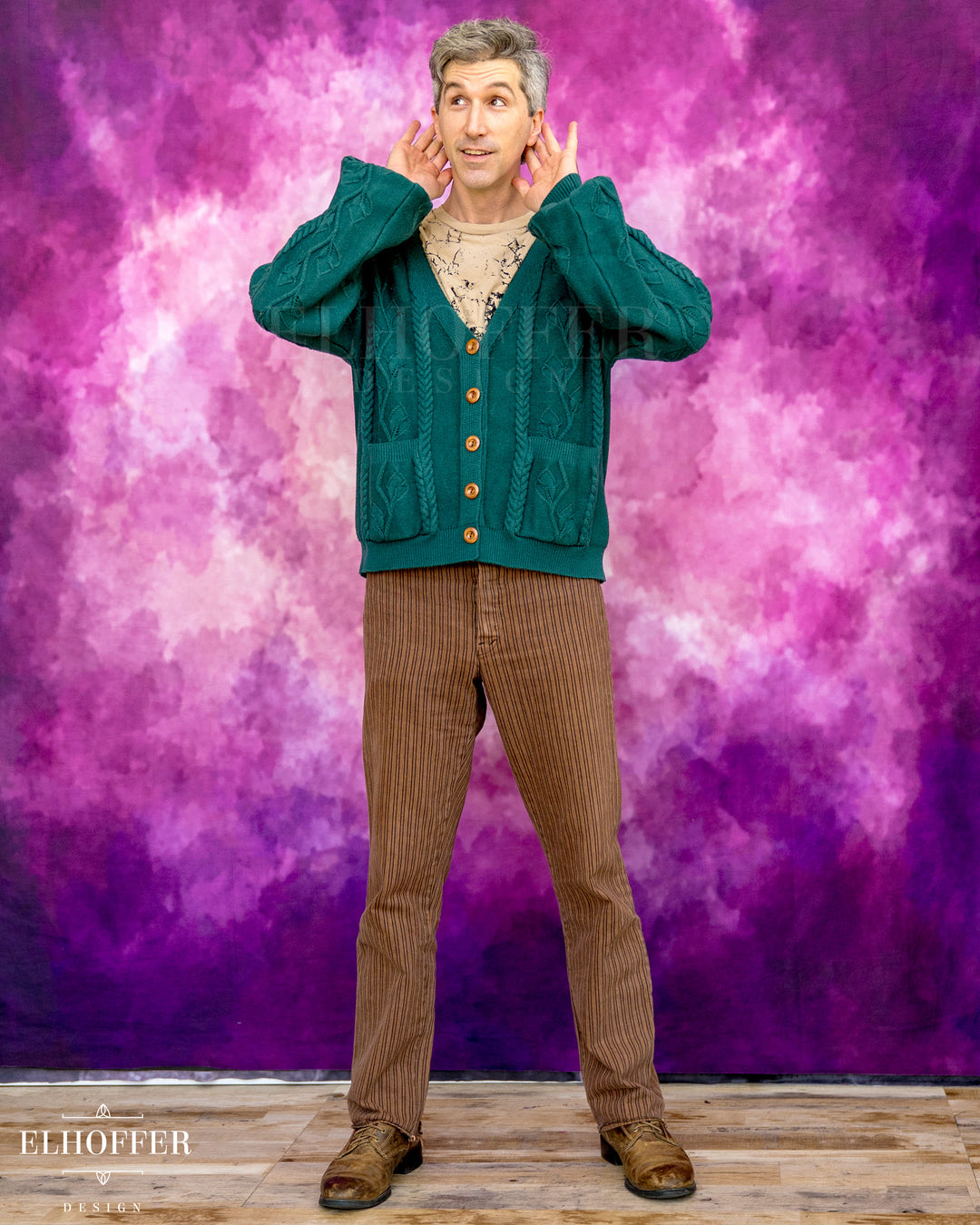 Elevensies Oversize Cardi - Fangorn Green