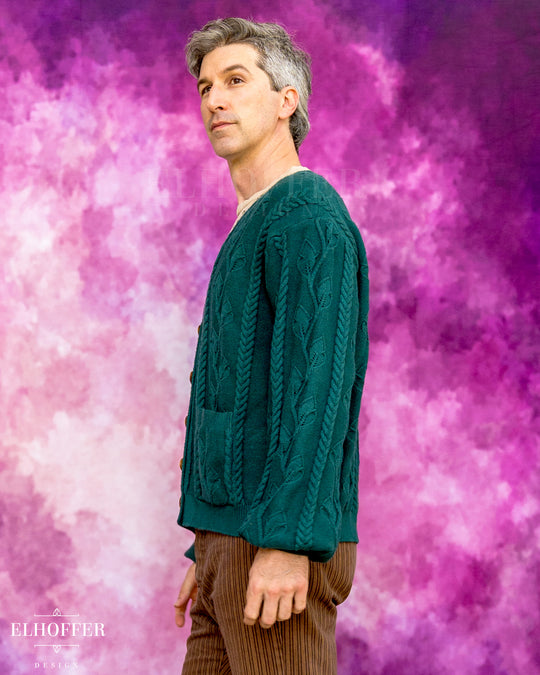 Elevensies Oversize Cardi - Fangorn Green