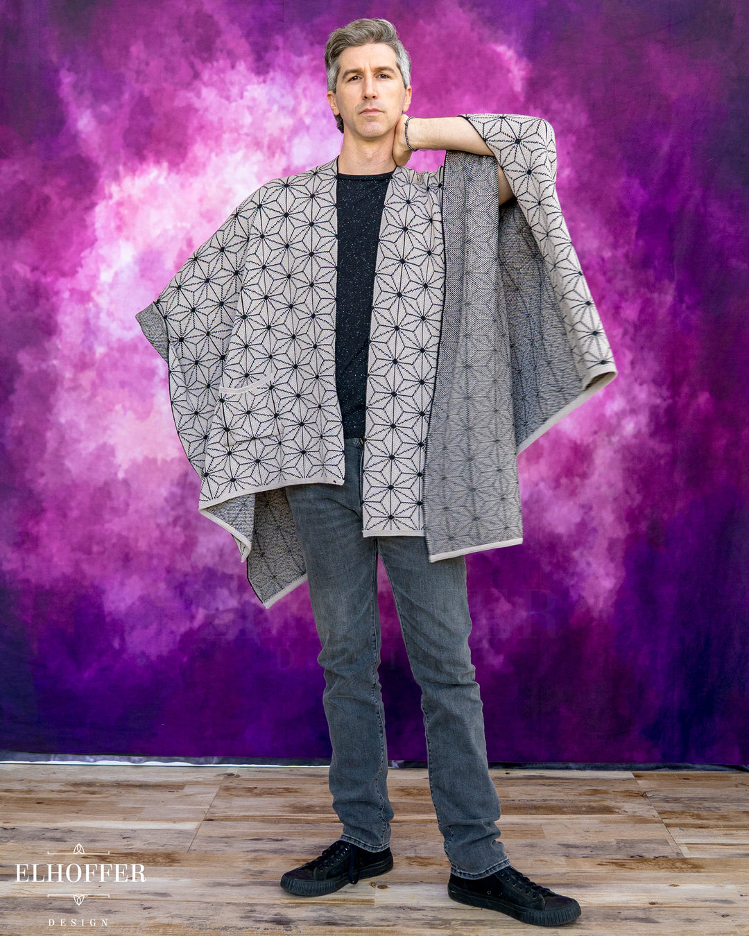 Precious Demon Poncho - Manga Grey