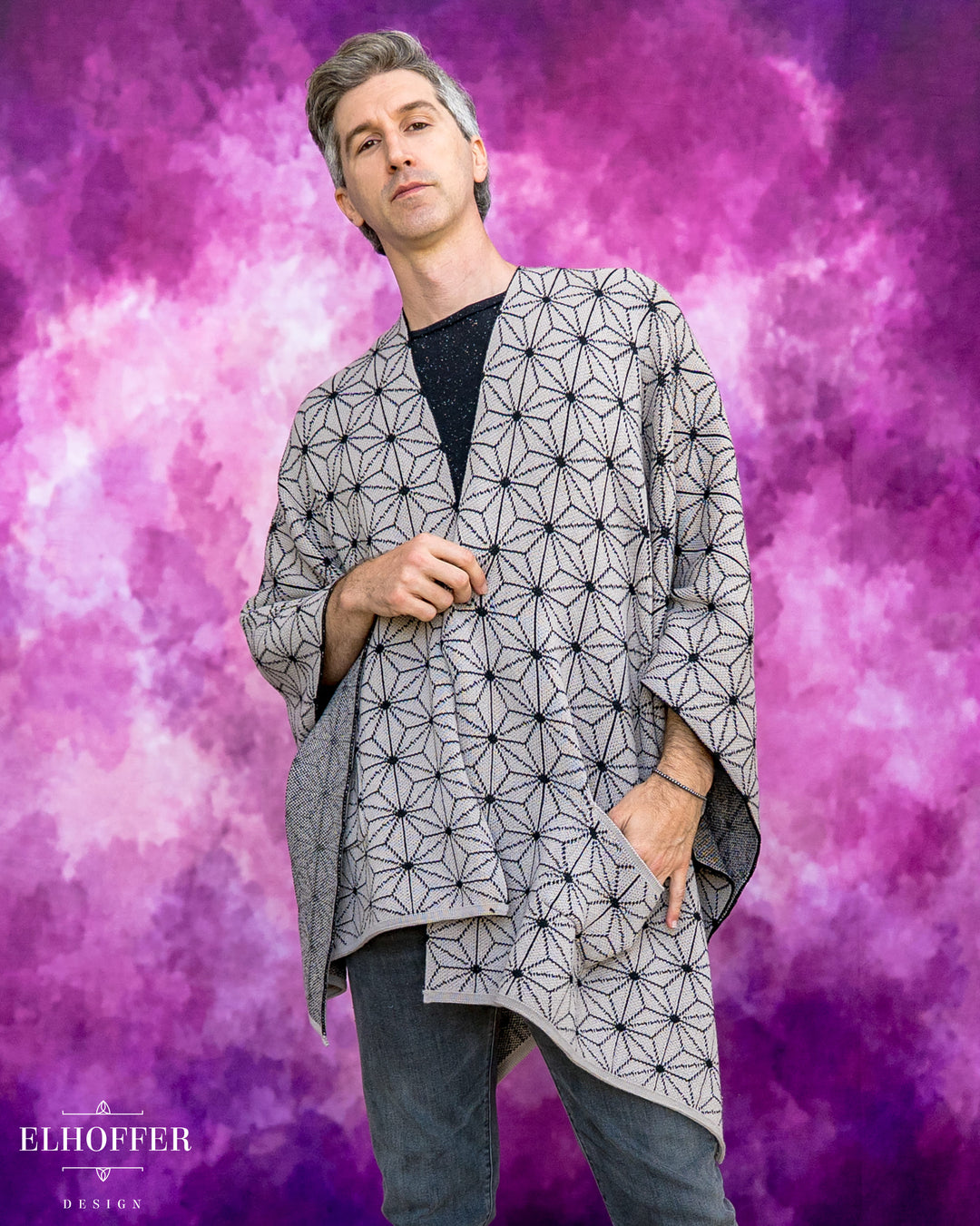 Precious Demon Poncho - Manga Grey