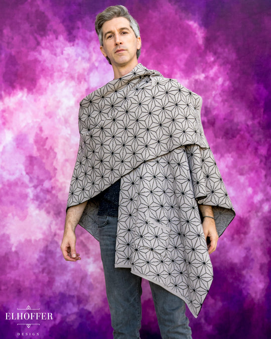 Precious Demon Poncho - Manga Grey