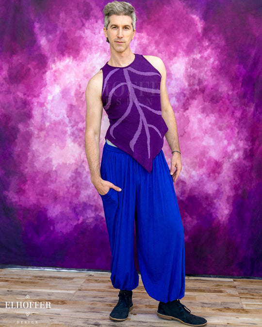 Essential Cozy Yasmin Pants - Cobalt