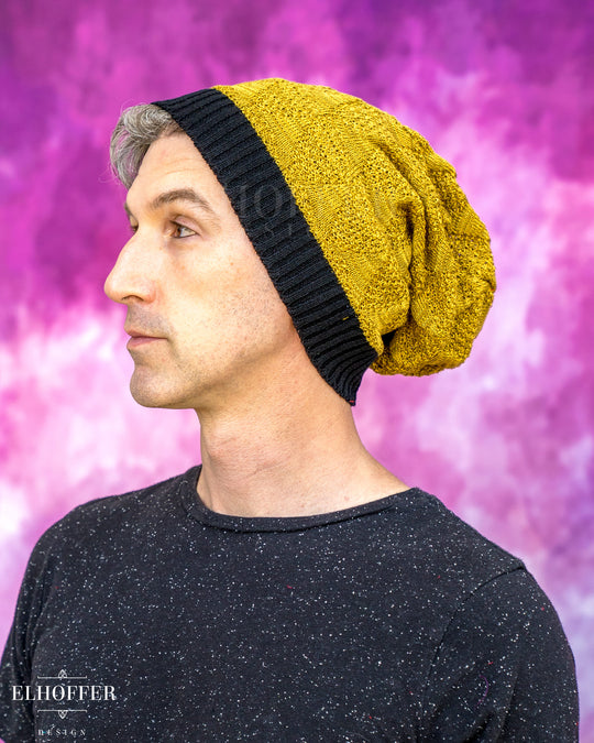Interstellar Insignia Slouchie Beanie - Sewn to Order - Takes 2-3 Weeks to Ship
