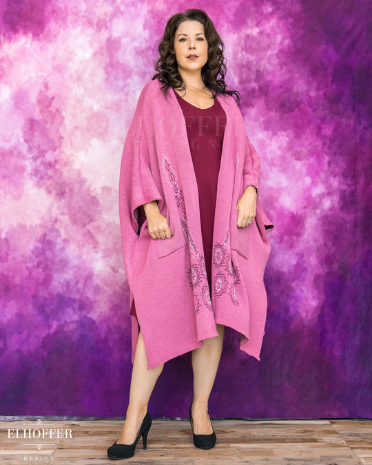 Galactic Princess in the Clouds Robe - Pink