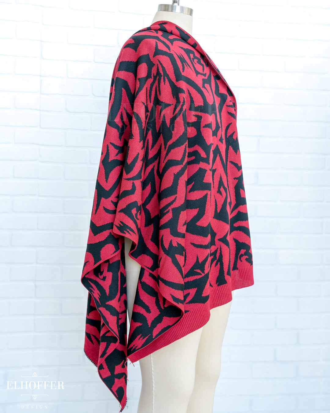 PREORDER - Demon Scars Knit Skirt - Handkerchief or Circle Skirt