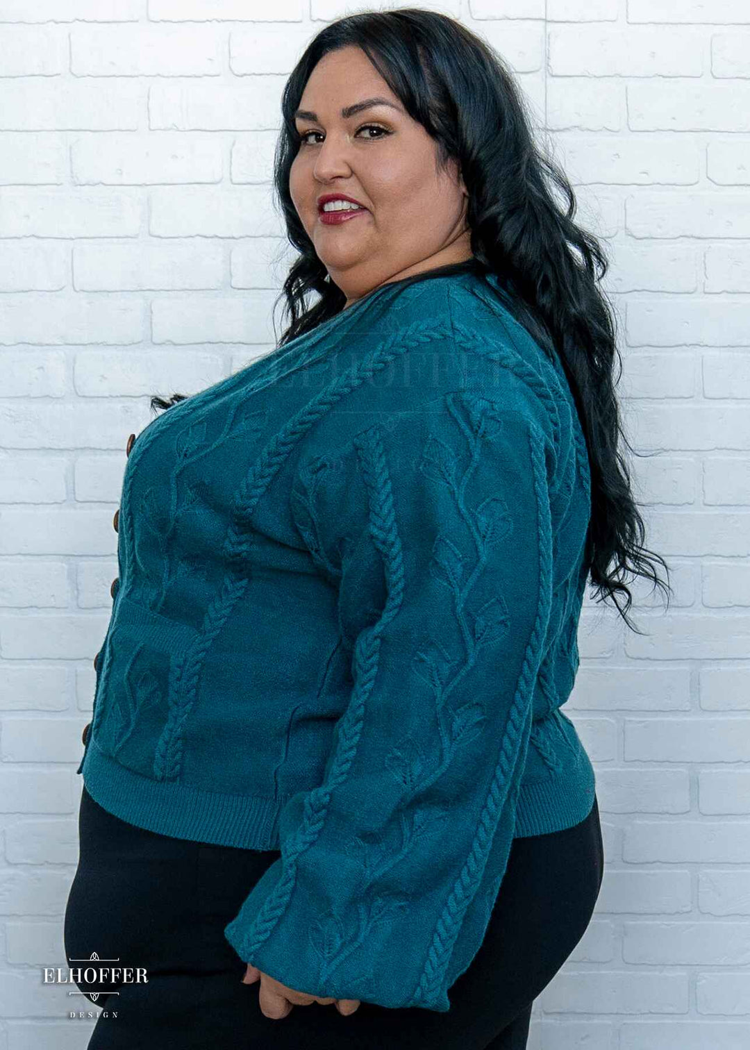 Elevensies Oversize Cardi - Lake Town Teal