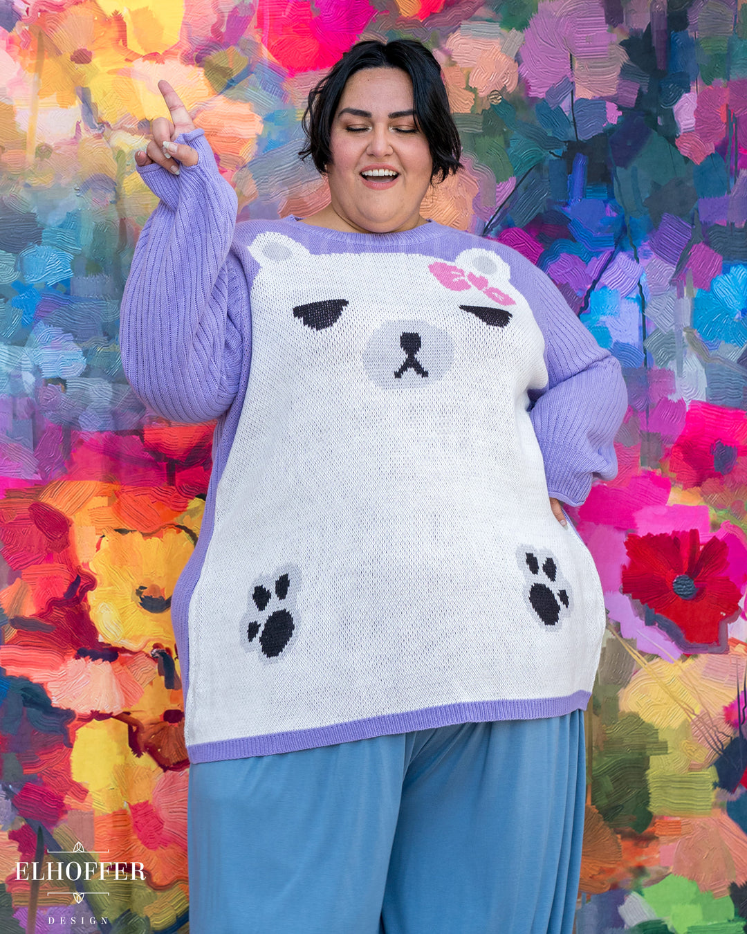 Fit Check Bear Sweater