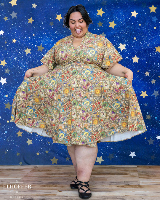 Essential Luisa Wrap Dress - Major Arcana