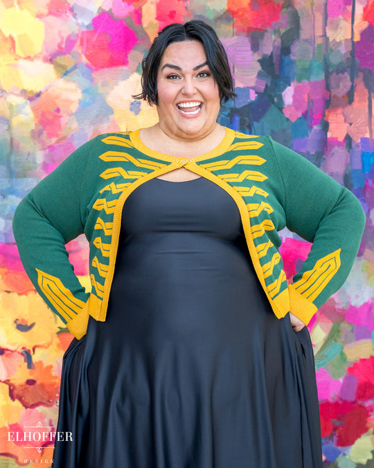 Wizard's Guard Cropped Cardigan