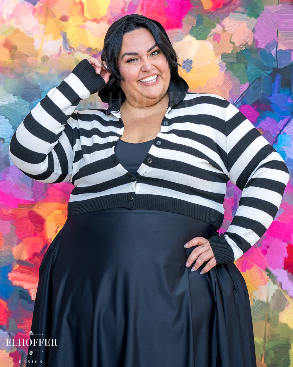 Creepy & Kooky Hooded Cardi