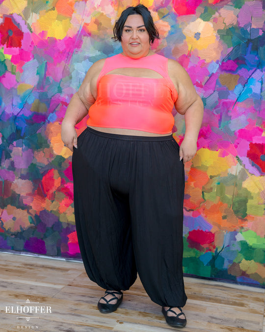 Essential Kara Top - Neon Pink