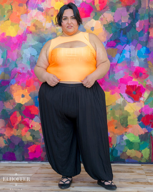 Essential Kara Top - Mango Orange
