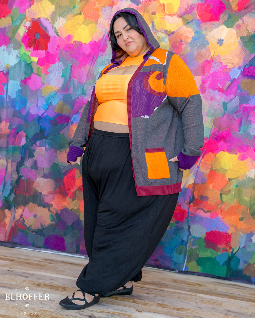 Galactic Artist Longline Cardigan