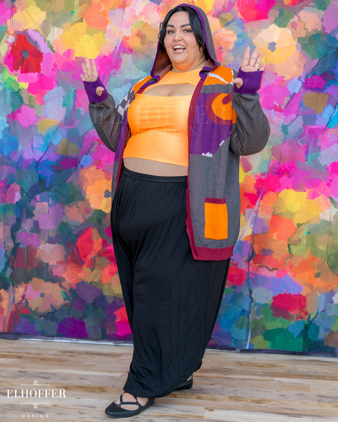 Galactic Artist Longline Cardigan