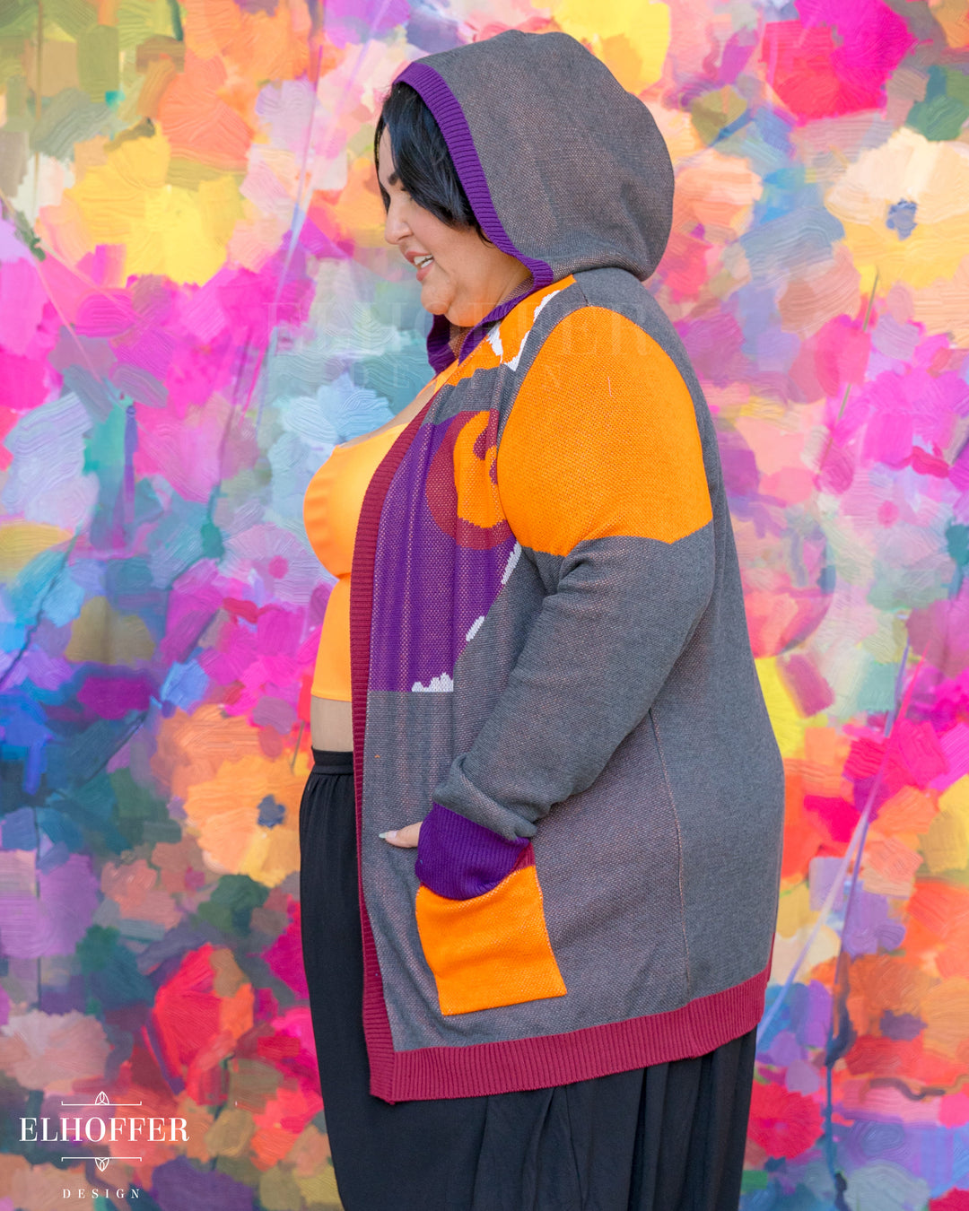 Galactic Artist Longline Cardigan