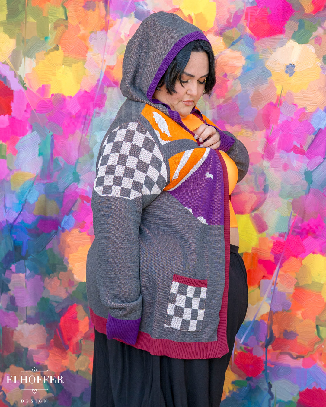 Galactic Artist Longline Cardigan
