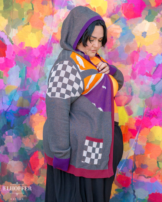 Galactic Artist Longline Cardigan