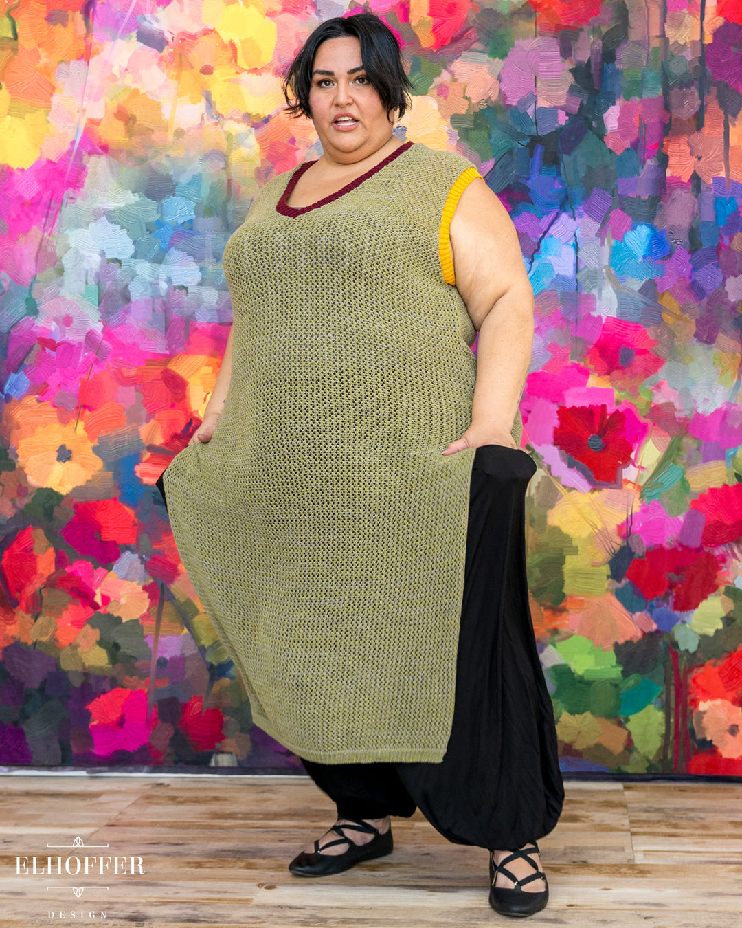 Galactic Hunter Knit Cover Up Sheath