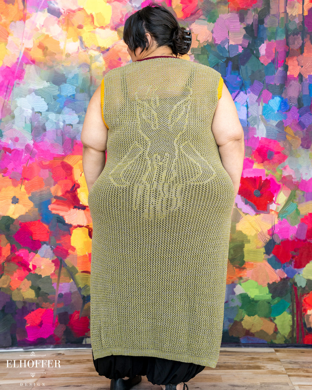 Galactic Hunter Knit Cover Up Sheath