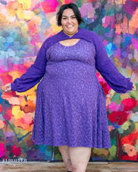 Elevensies Rosie Shrug - Moonrise Purple