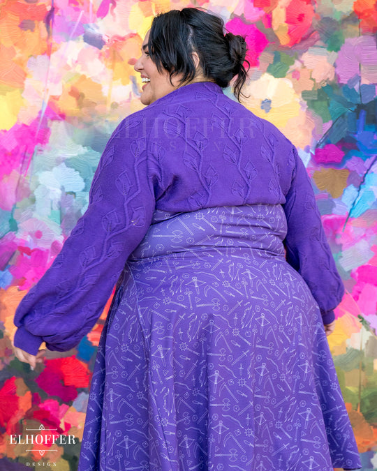 Elevensies Rosie Shrug - Moonrise Purple