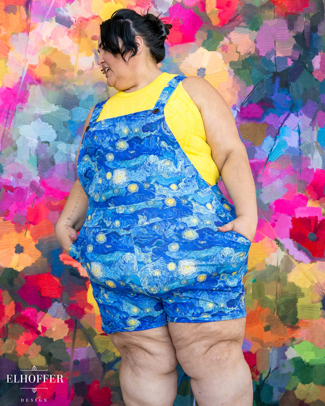 Essential Taurus Overalls - Starry Painting