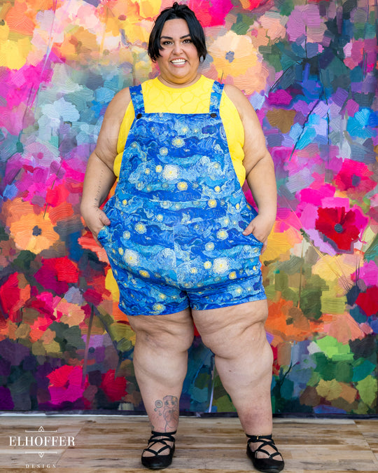 Essential Taurus Overalls - Starry Painting