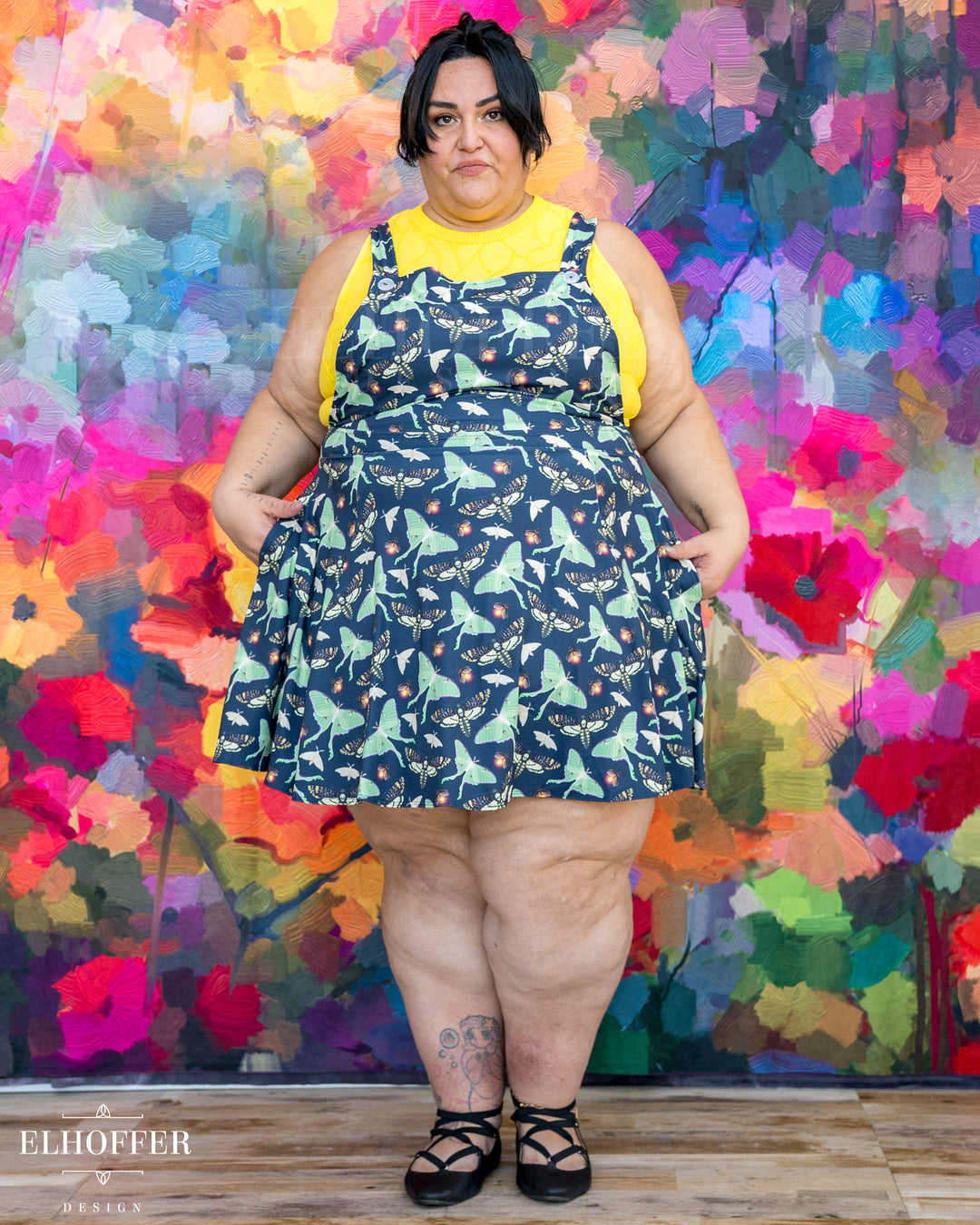 Essential Dorothy Pinafore - Moth Queen