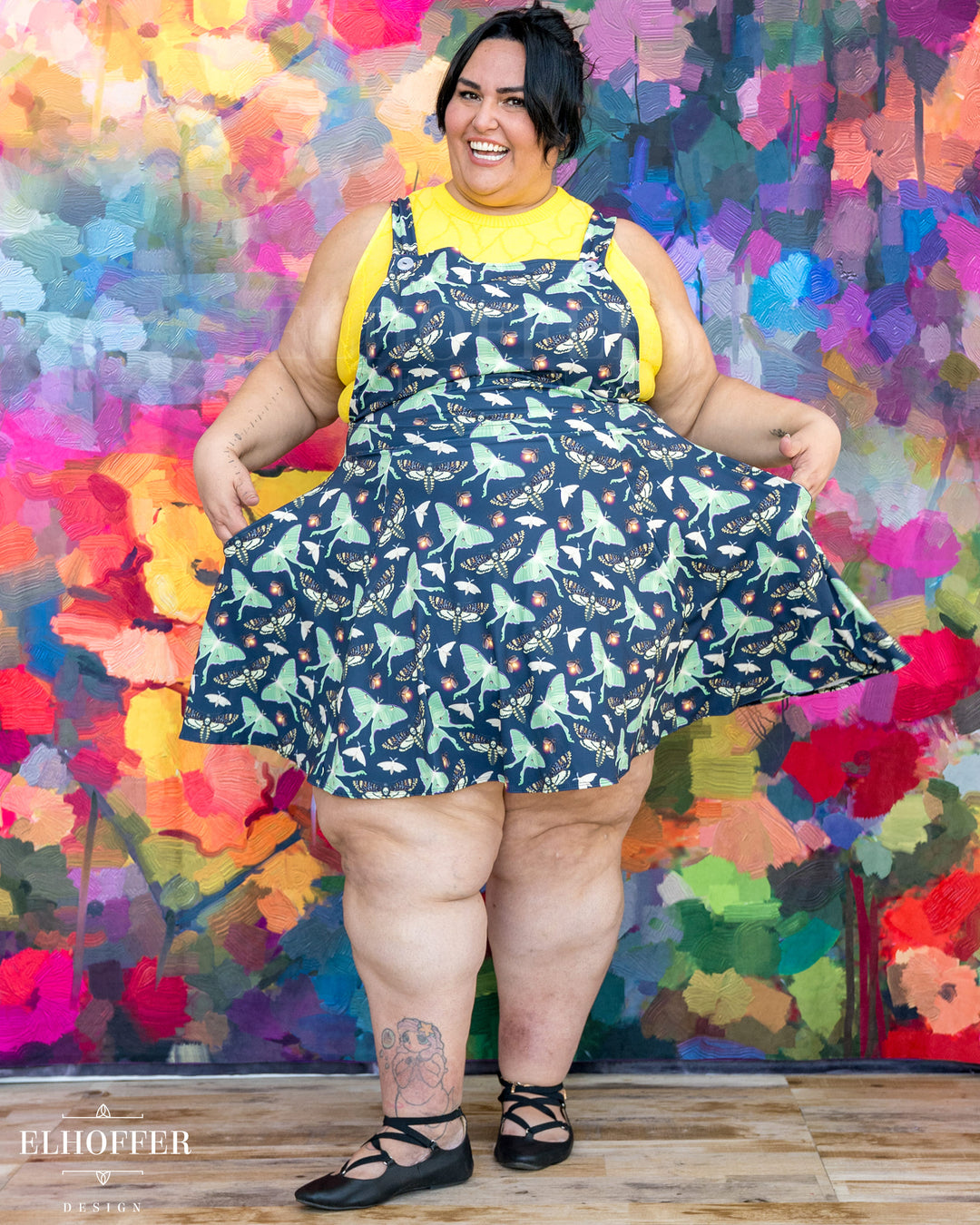 Essential Dorothy Pinafore - Moth Queen