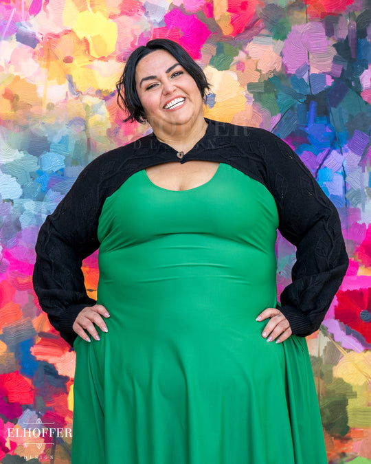 Elevensies Rosie Shrug - Wraith Black